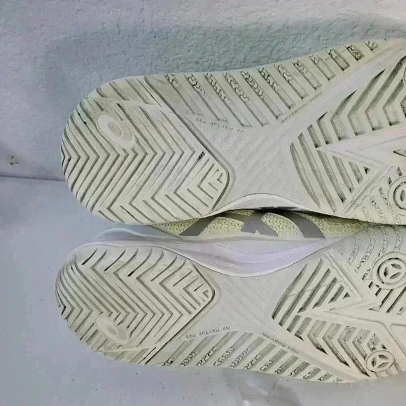 Size 8.5 Women’s ASICS GEL Resolution 8 Cream Pure Silver 2021 - Picture 8 of 9